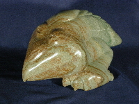 Oscar the Wild - stone sculpture